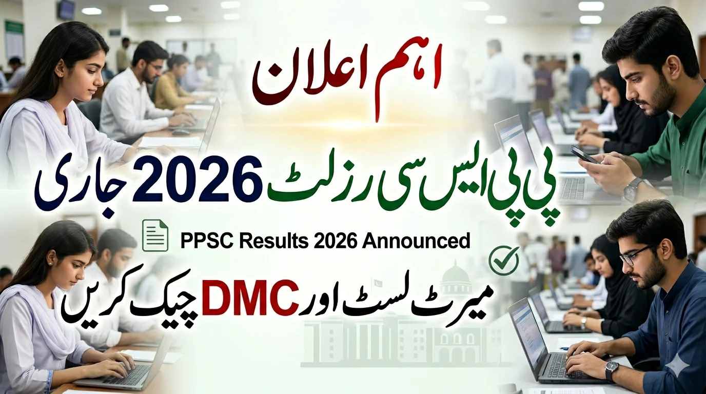 PPSC Results 2026 Announced