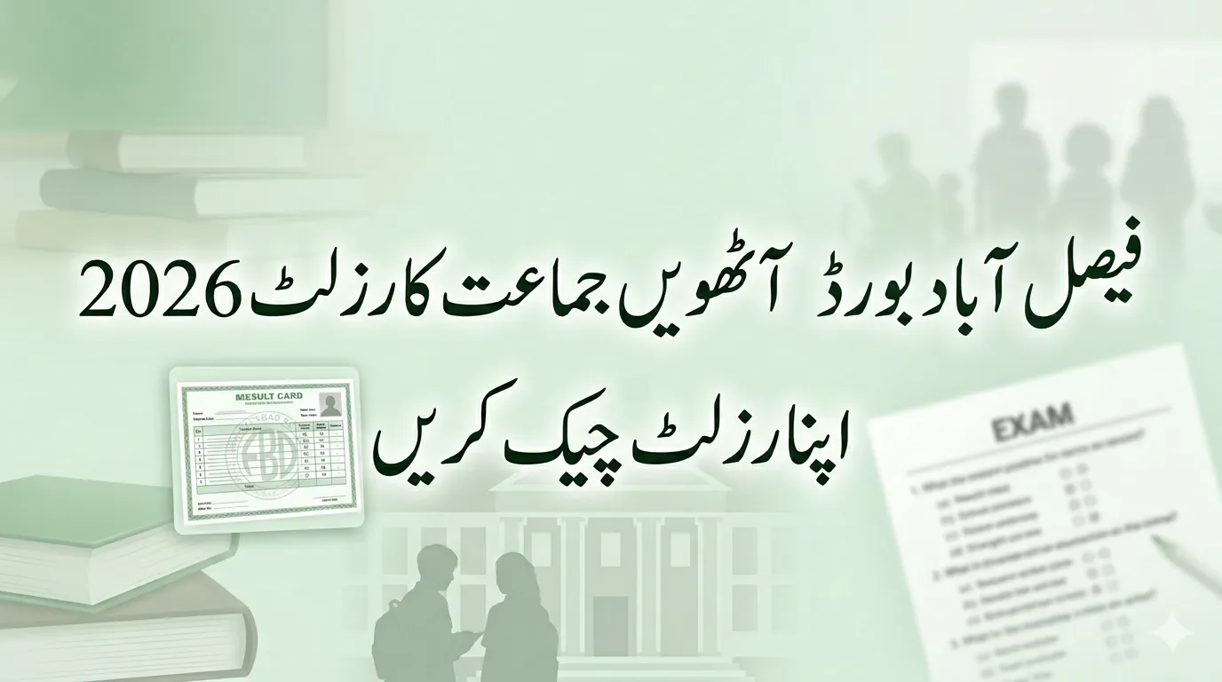 Faisalabad Board 8th Class Result